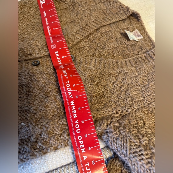 Vintage Ann Taylor Studio rabbit hair cardigan hand made - Picture 9 of 12